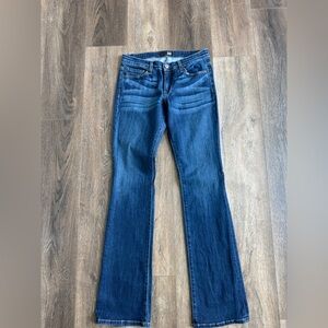 David Kahn Jeans.  Women’s size 29. Nikki Ankle Skinny Boot. Dark wash.